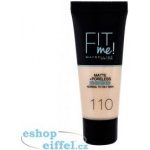 Maybelline Fit Me! Matte + Poreless sjednocující make-up s matujícím efektem 110 Porcelain 30 ml – Zboží Mobilmania