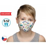 Dama Trade respirátor FFP2 vhodný pro děti Auta 1 ks – HobbyKompas.cz