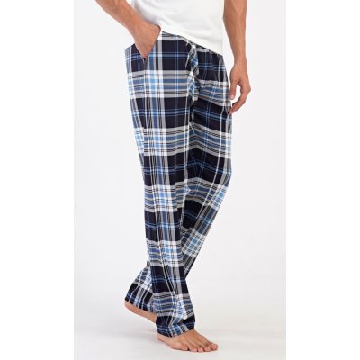 Vienetta MAN pánské pyžamové kalhoty Bruno modrá – Zboží Dáma