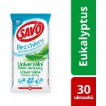 Savo Univerzální čisticí ubrousky eukalyptus 30 ks – HobbyKompas.cz