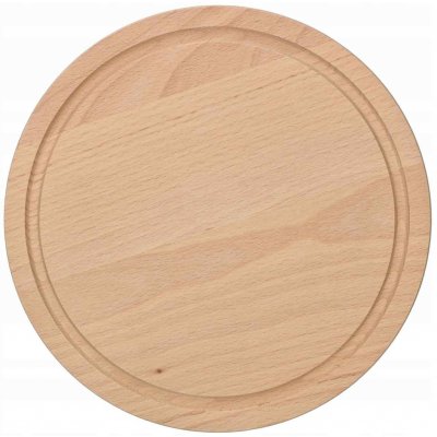 KOLIMAX Dřevěné kuchyňské prkénko - kulaté, 20 x 1,6 cm – Zboží Mobilmania
