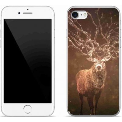 Pouzdro mmCase Gelové iPhone SE (2022) - jelen v záři