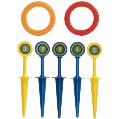 Hra házení kroužků na kolíky 29 cm – Zboží Dáma