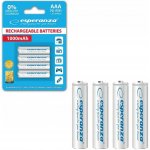 Esperanza AAA 1000 mAh 4ks EZA102W – Zboží Živě