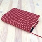 Obal na knihu Puntíky na bordó UNI-M1098 – Zboží Dáma