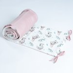 Tulimese Mantinel do postýlky spící koala starorůžový RO POSTÝLKU 120 X 60 CM – Zbozi.Blesk.cz