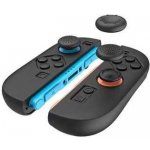 iPega SW2083A Silikonové Krytky JoyCon Ovladače Nintendo Switch 2 Black – Zboží Živě