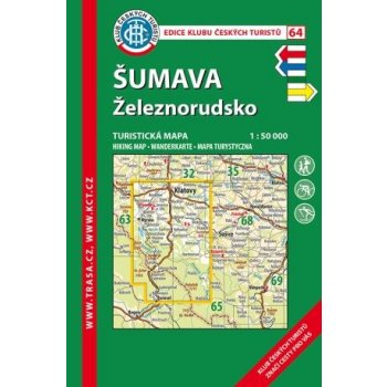 Mapa KČT Šumava-Železnorudsko