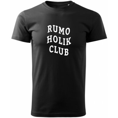 Trikíto RUMOHOLIK CLUB Černá