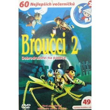 Broučci 2 papírový obal pošetka DVD