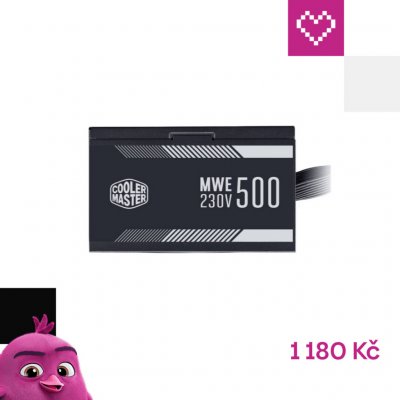 Cooler Master MWE 500 White 230V - V2 500W MPE-5001-ACABW-NL – Zboží Živě