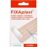 Fixaplast Classic náplast textilní s polštářkem 1 m x 8 cm – Zboží Dáma