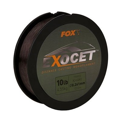 Fox Exocet Mono Trans Khaki 1000m 0,33mm – Hledejceny.cz