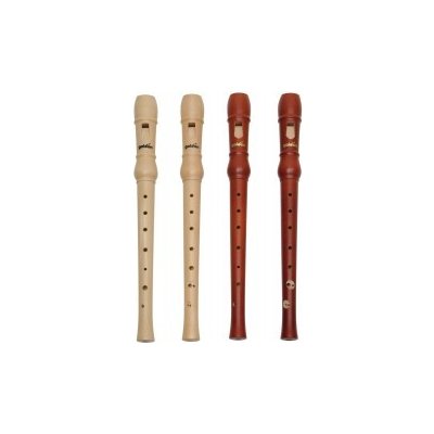GOLDON - sopránová zobcová flétna dřevěná - typ barokní, barva přírodní (42055)