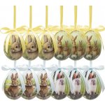 dekorace závěsné vajíčko s králíčky Spring Egg Ø 4*5 cm 12ks – Hledejceny.cz