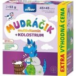 Vitar MUDráček multivitamin + kolostrum směs 3 příchutí 90 tablet – Hledejceny.cz