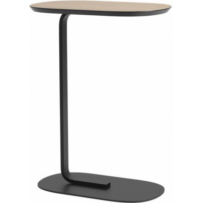 Muuto Relate 73,5 cm oak veneer black – Zboží Dáma