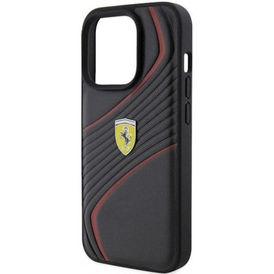 Ferrari Twist Metal Logo Apple iPhone 15 PRO MAX černé – Hledejceny.cz