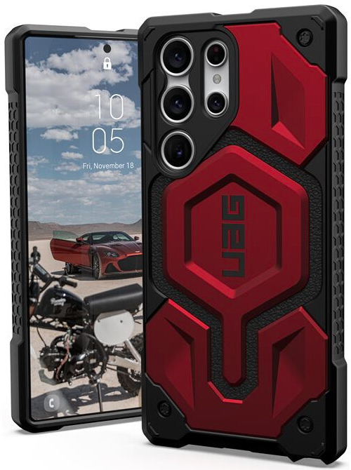 Pouzdro UAG Monarch Crimson Samsung Galaxy S23 Ultra