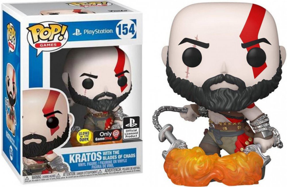 Funko Pop! God of War Kratos with the Blades of Chaos Games 154 |  Srovnanicen.cz