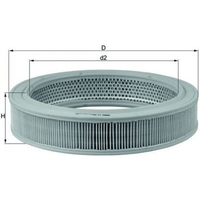 Vzduchový filtr MAHLE LX 208 – Hledejceny.cz