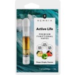 Hemnia Active Life Cartridge 50 % CBG 20 % THCV 25 % CBD zázvor gingko biloba guarana 1 ml – Zboží Dáma