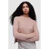 Dámský svetr a pulovr AllSaints Svetr z vlněné směsi WICK CREW dámský WK088X růžová