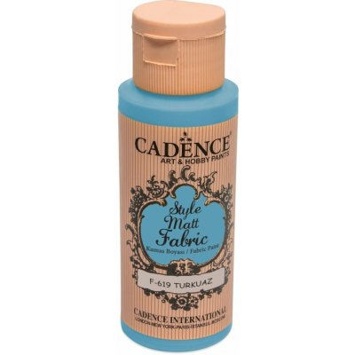 Cadence Textilní barva Style Matt Fabric tyrkysová 50 ml – Hledejceny.cz