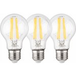 Philips LED Lamp E27 3-Pack 75W 2700K Filament – Hledejceny.cz