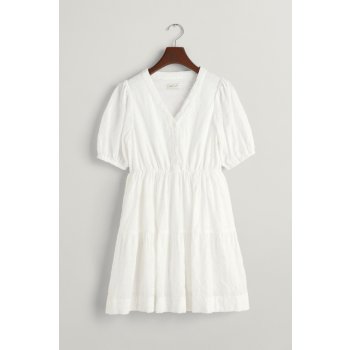 Gant Broderie Anglaise Dress bílá