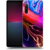 Pouzdro a kryt na mobilní telefon Sony Pouzdro Picasee silikonové Sony Xperia 10 IV 5G - Electric černé