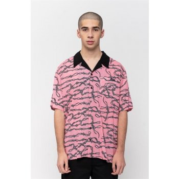SANTA CRUZ Barbed Wire S-S shirt Pink