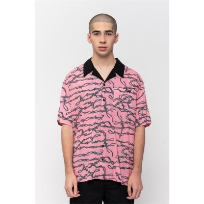 SANTA CRUZ Barbed Wire S-S shirt Pink – Zbozi.Blesk.cz