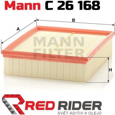 Vzduchový filtr MANN-FILTER C 26 168 – Hledejceny.cz
