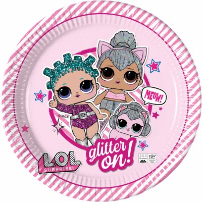 Procos LOL papírové talíře 23 cm – Zboží Dáma