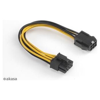 Akasa AK-CB051 redukce PCIe na ATX12V 15cm