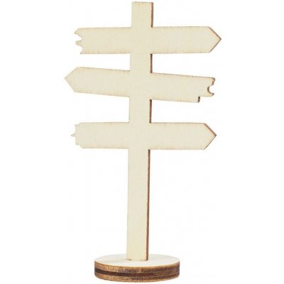 HobbyFun Dřevěný rozcestník 8x5cm – Sleviste.cz
