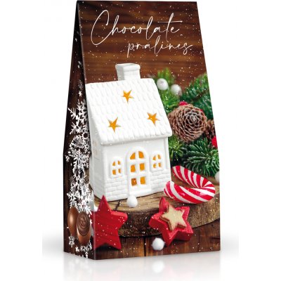 Selllot Italské pralinky Veselé Vánoce Domeček (stříška) 100 g – Zboží Dáma