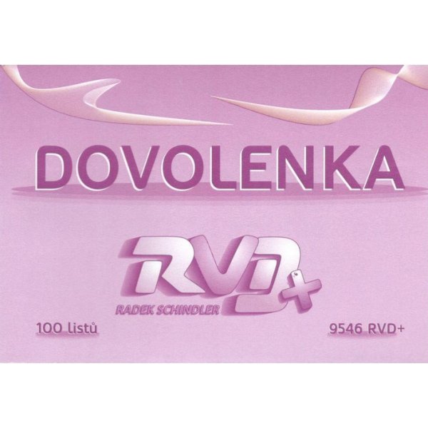 Tiskopis RVD 9546 Dovolenka - 100l