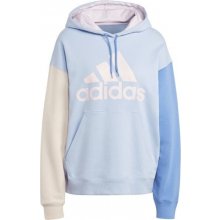 adidas Essentials Big Logo Oversized French Terry Hoodie IC9870 modrá