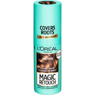 L'Oréal Magic Retouch Instant Root Concealer Spray 03 Brown 75 ml – Zbozi.Blesk.cz