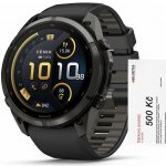 Garmin Fenix 9 Pro 51 mm AMOLED inReach Carbon Gray DLC Titanium Black/Pebble 010-04337-11 – Zboží Živě