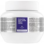 Kallos stříbrná maska proti žlutému nádechu vlasů Coloring Hair Mask Silver Reflex 275 ml – Hledejceny.cz