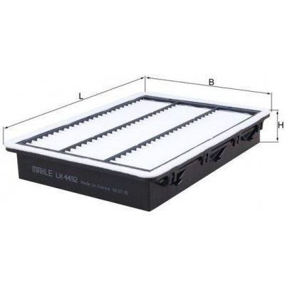 Vzduchový filtr MAHLE LX 4492 – Hledejceny.cz