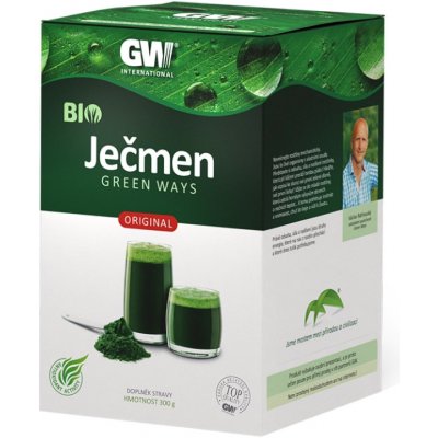 Green Ways BIO Ječmen v prášku 300 g – Zboží Dáma