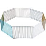 Trixie Kovová ohrádka pro malé hlodavce 8 dílů 34 x 23 cm 86 cm – Zboží Dáma