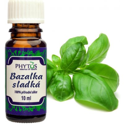 Phytos Bazalka sladká 100% esenciální olej 10 ml – Hledejceny.cz