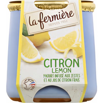 La Fermiére Jogurt citron, zrající v terakotě 140 g – Hledejceny.cz