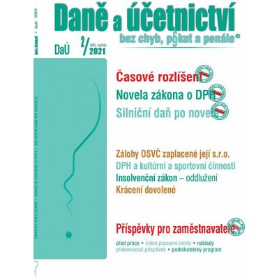 DaÚ č. 2/2021 - Jan Šmolík – Zboží Mobilmania