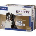 Effitix Spot-on XL pro psy 40-60 kg 4 x 6,6 ml – Hledejceny.cz